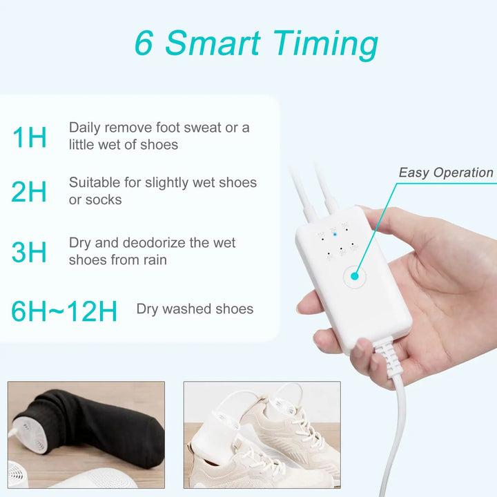 Lisslune | Modern Quick Clean Deodorizing Shoe Dryer