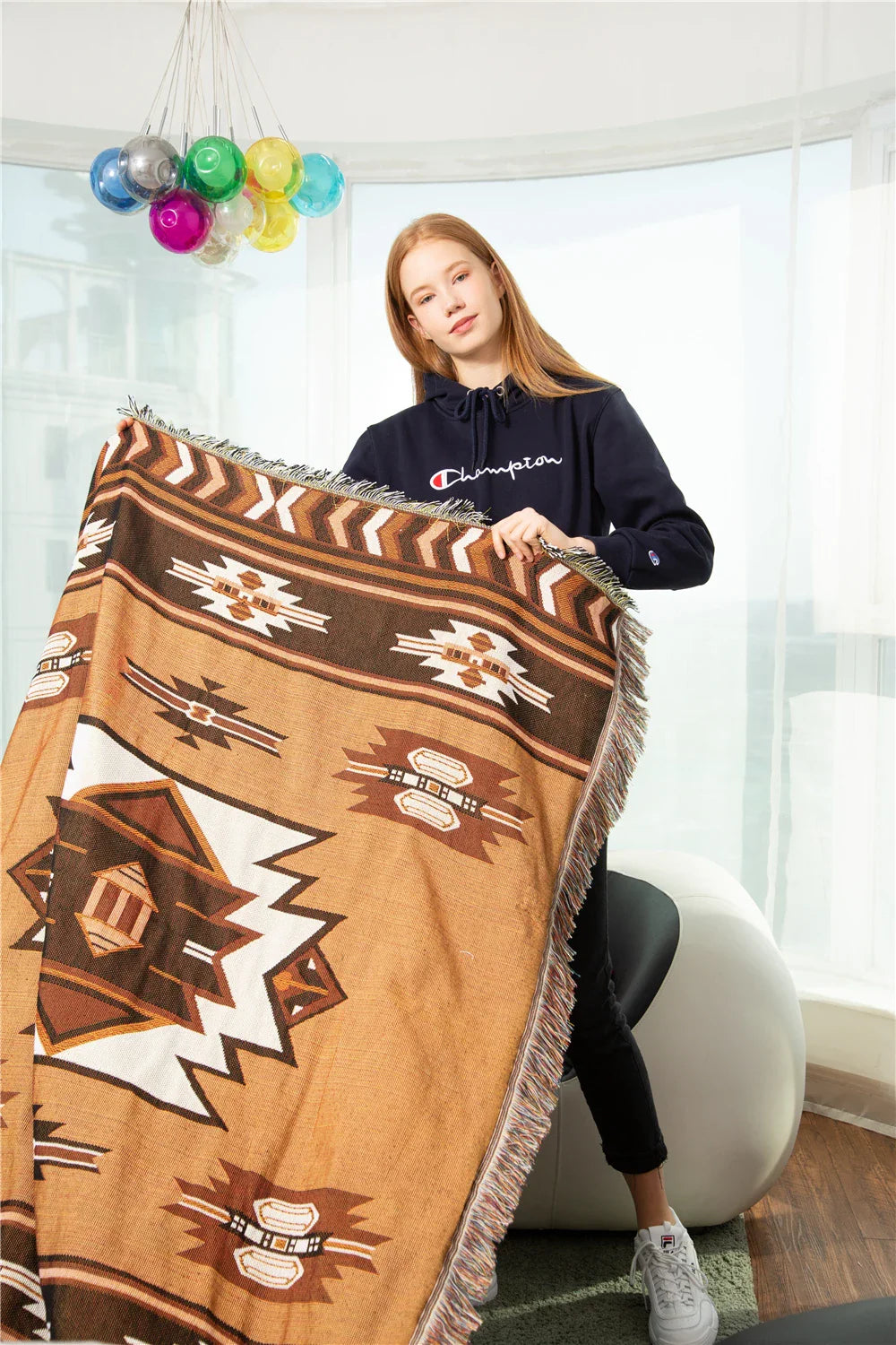 Lisslune | Desert Aztec Blanket