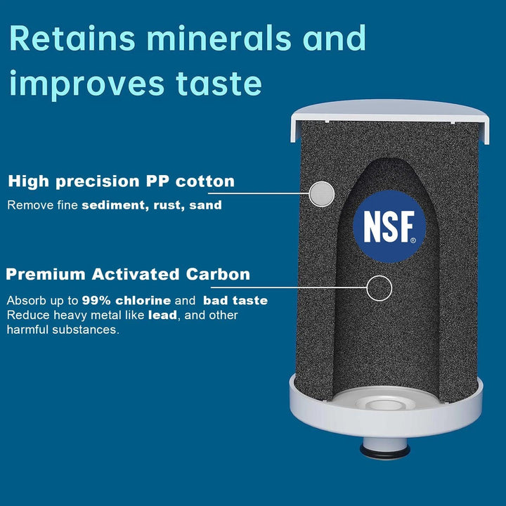 Lisslune | PureFlow NSF-certified tap water filtration system: Upgrade your kitchen with advanced filtration technology