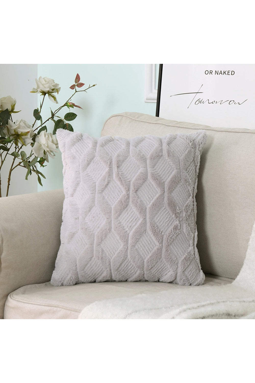 Lisslune | Rattan Plush Pillowcase