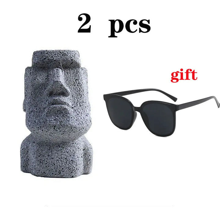 Lisslune | Stone Face Eyeglass Holder Stand