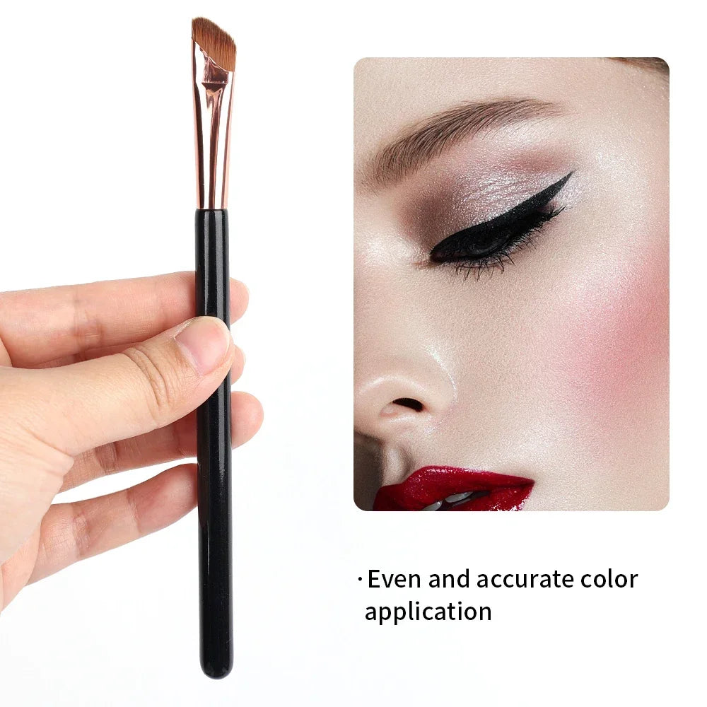 Rynx | Sickle Nose Eyeliner Brush Knife Edge Makeup Brush Liquid Eyeliner Brush Ultra Thin Fine Angled Flat Head Eyebrow Brush