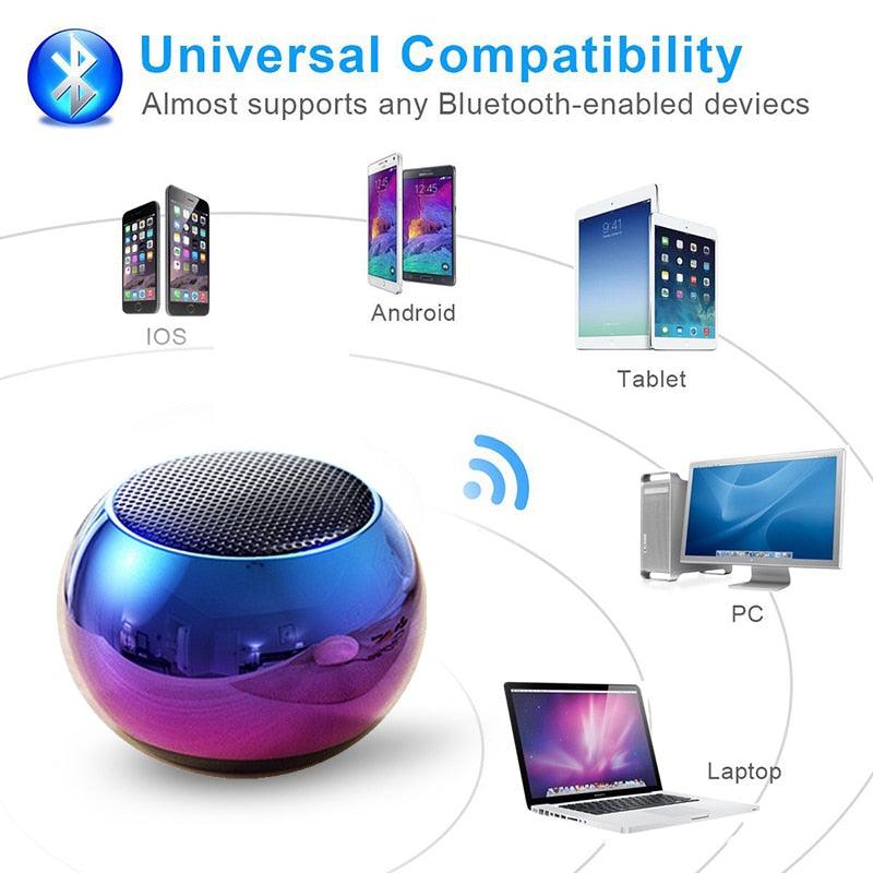 Lisslune | Portable Bluetooth Speaker: Portable sound experience with TWS functionality & camera control