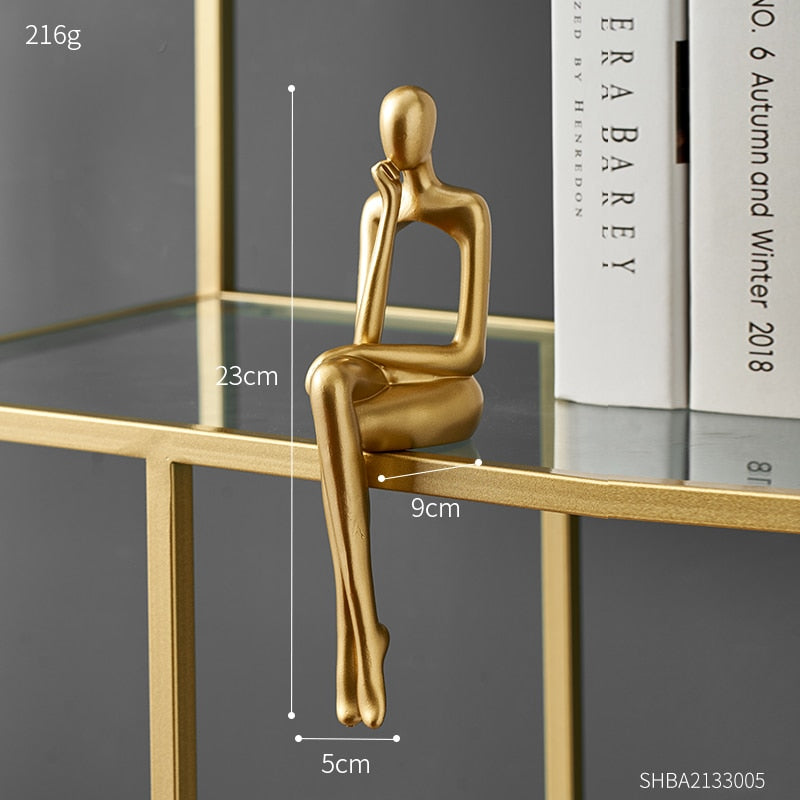 Lisslune | Modern Figurines Abstract Home Decor Sculpture