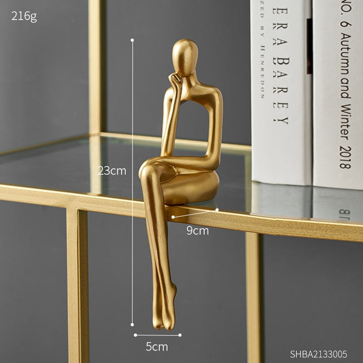 Lisslune | Modern Figurines Abstract Home Decor Sculpture