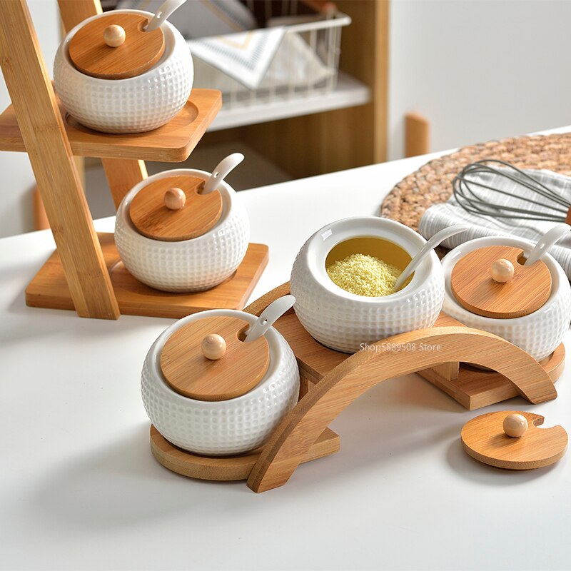 Lisslune | Nordic Touch Ceramic Smart Seasoning Set