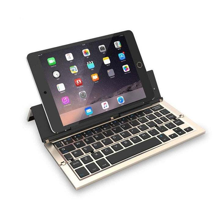 Lisslune | Portable Wireless Foldable Tablet Holder Keyboard
