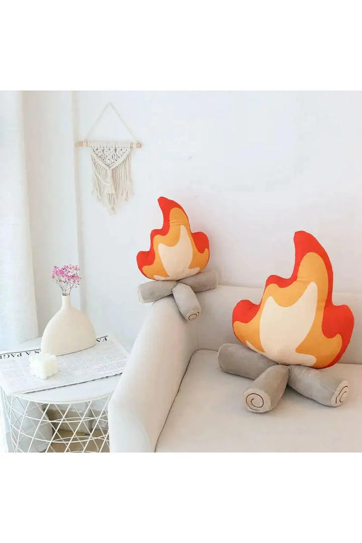 Lisslune | Campfire Plush Pillow