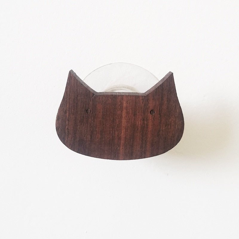 Lisslune | Cute Animal Walnut Wood Coat Hook