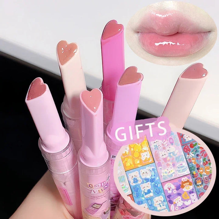 Rynx | Water Light Lip Glass Tint Clear Mirror Lipstick Waterproof Moisturizing Lipstick CAPPUVNI Shine Glitter Lipstick Women Makeup