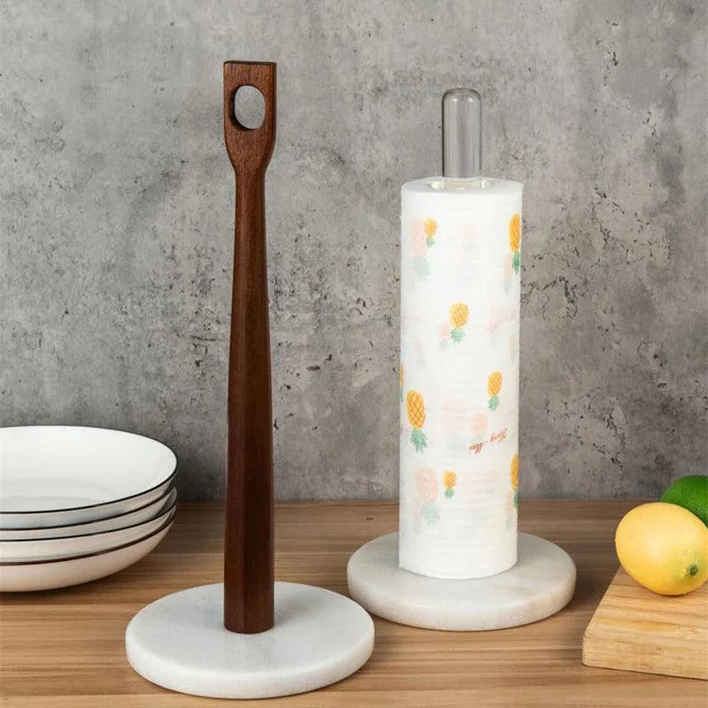 Lisslune | Elegant stainless steel paper roll holder for kitchen and bathroom