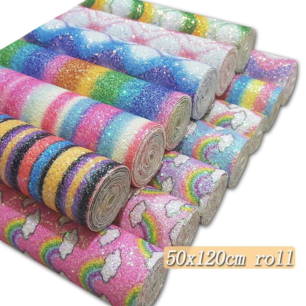 Lisslune | Sparkling Rainbow Fabric Craft Kit - Ignite your imagination with stunning DIY possibilities