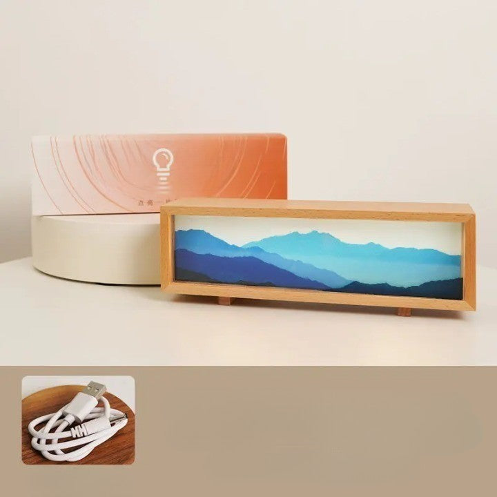 Lisslune | Dream Aura Interactive Desktop Artsy Canvas Lamp