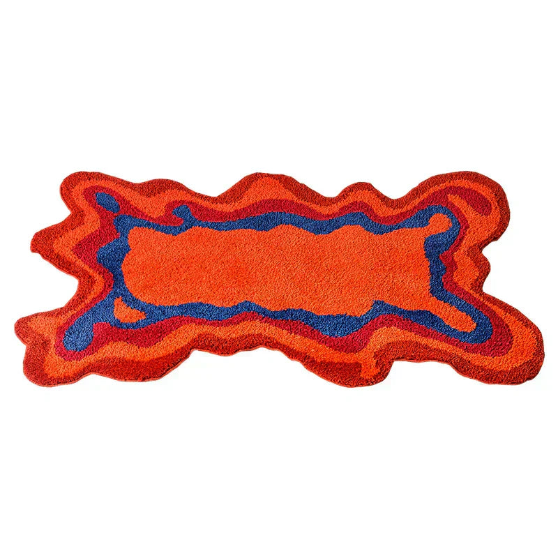 Lisslune | GrooveNest Woven Retro Carpet