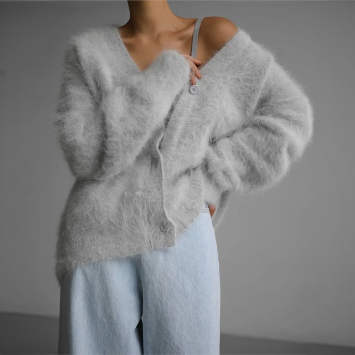Lisslune | Comfortable Cashmere Vest with Oversized Cut