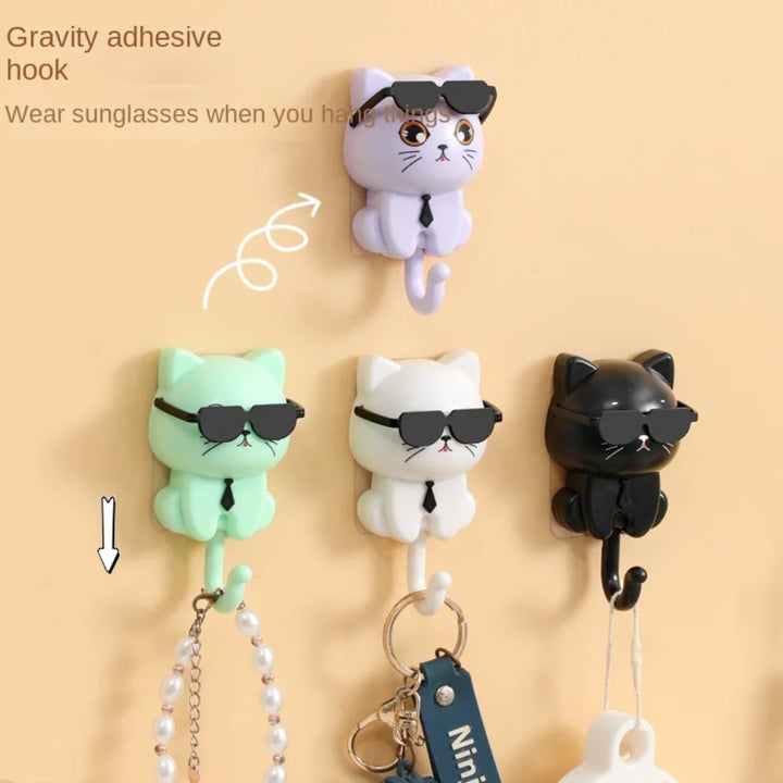 Lisslune | Cool Cat Sunglasses Wall Hooks