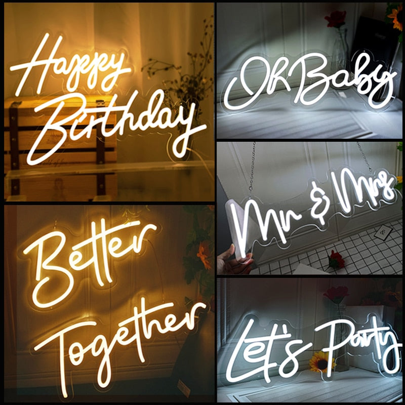 Lisslune | Creative LED Neon Decoration Lights