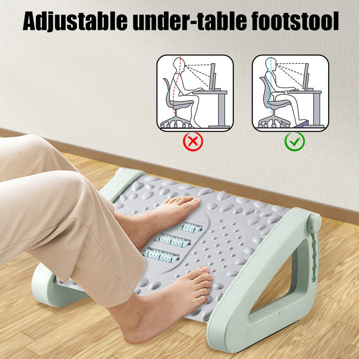 Lisslune | Ergonomic Home Office Foot Rest Massager