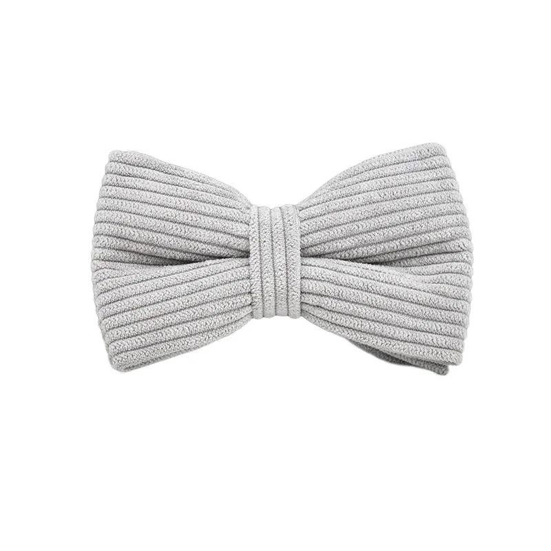 Lisslune | Personalized light gray cord collar and leash set with stylish accessories