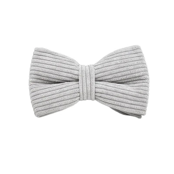 Lisslune | Personalized light gray cord collar and leash set with stylish accessories