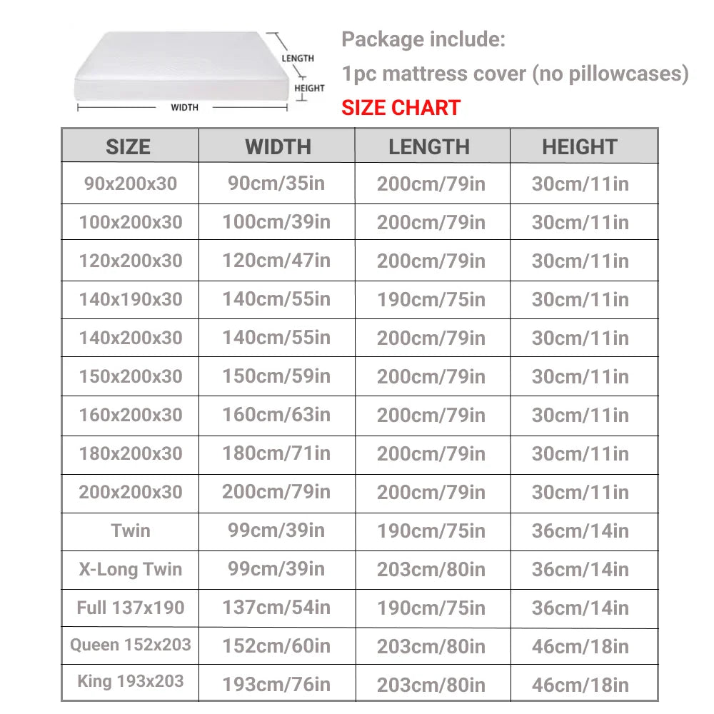 Lisslune | Breathable Waterproof Ultimate Mattress Protector
