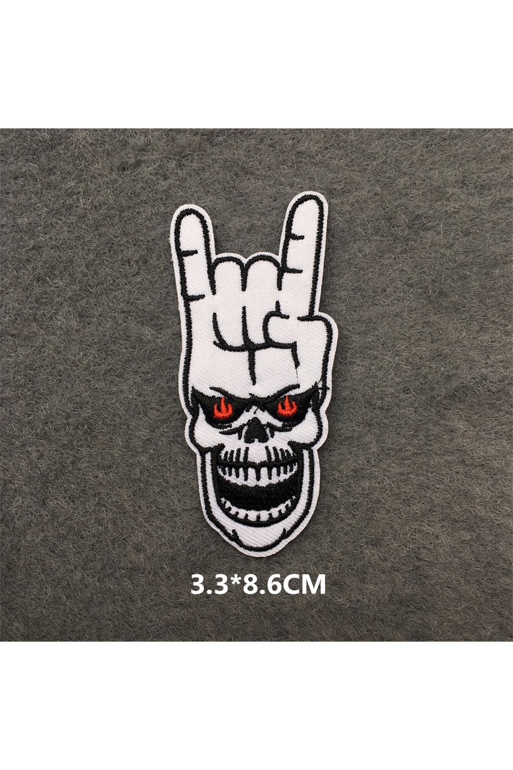 Lisslune | Punk embroidered patch set