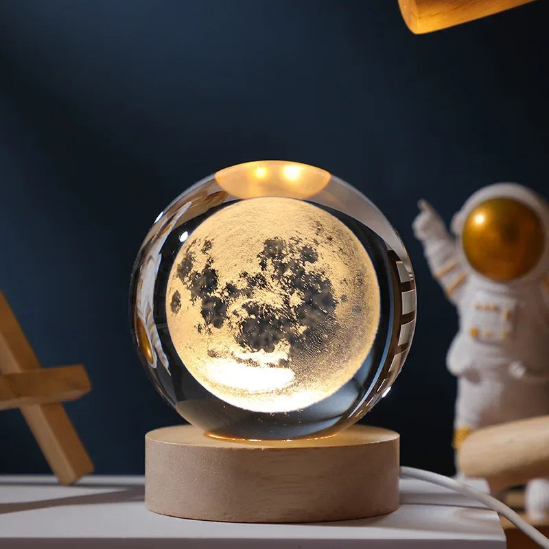 Lisslune | Glowing Moon Crystal Ball