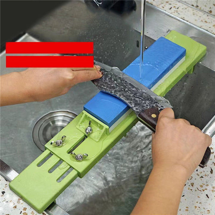 Lisslune | Knife Keeper Adjustable Sink Knife Sharpener