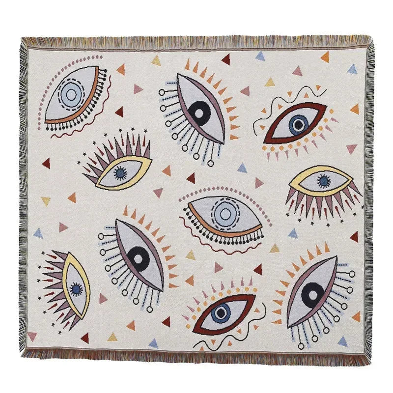 Lisslune | Sun & Flowers Wall Tapestry Blanket