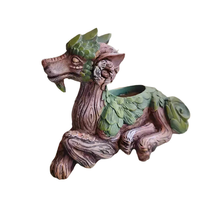 Lisslune | WhimsiDragon Succulent Plant Box with Playful Fantasy Design