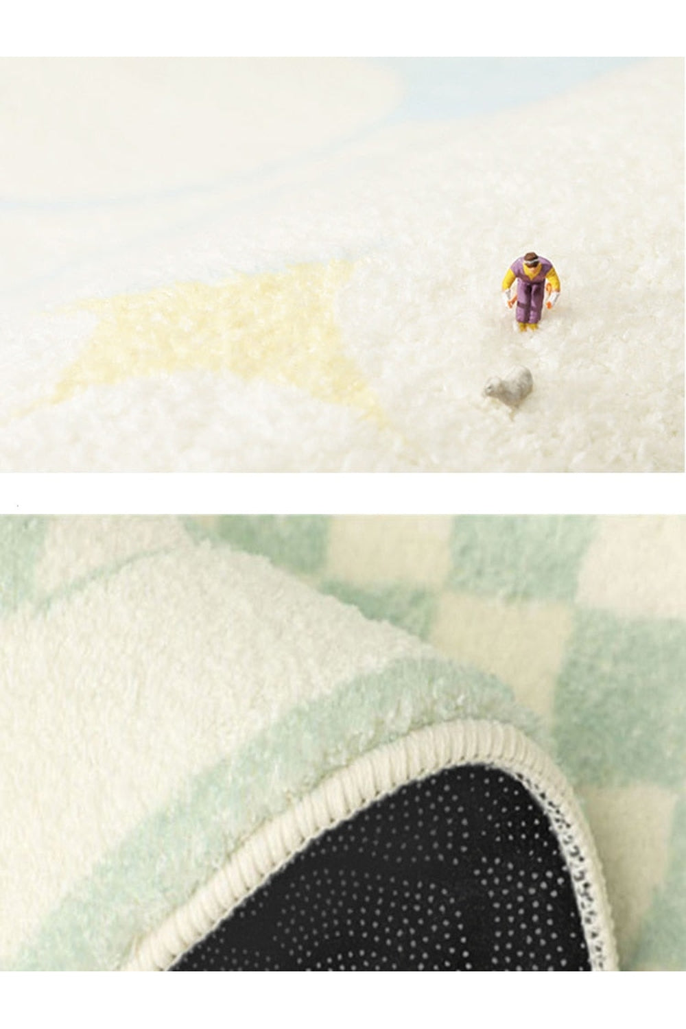 Lisslune | Checkerboard Pattern Carpet