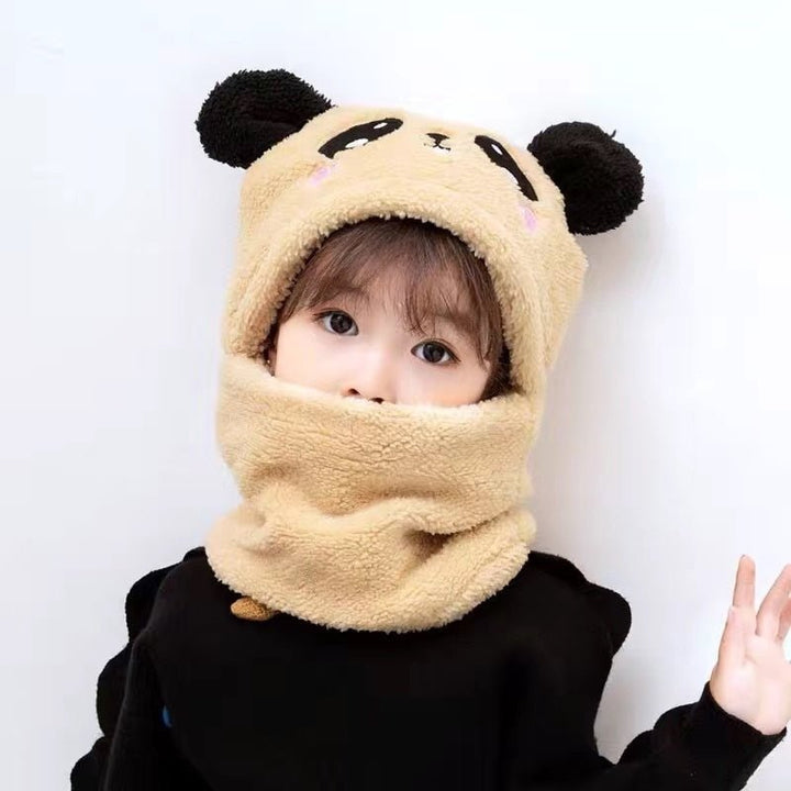 Lisslune | Bear children's hat with scarf and ears