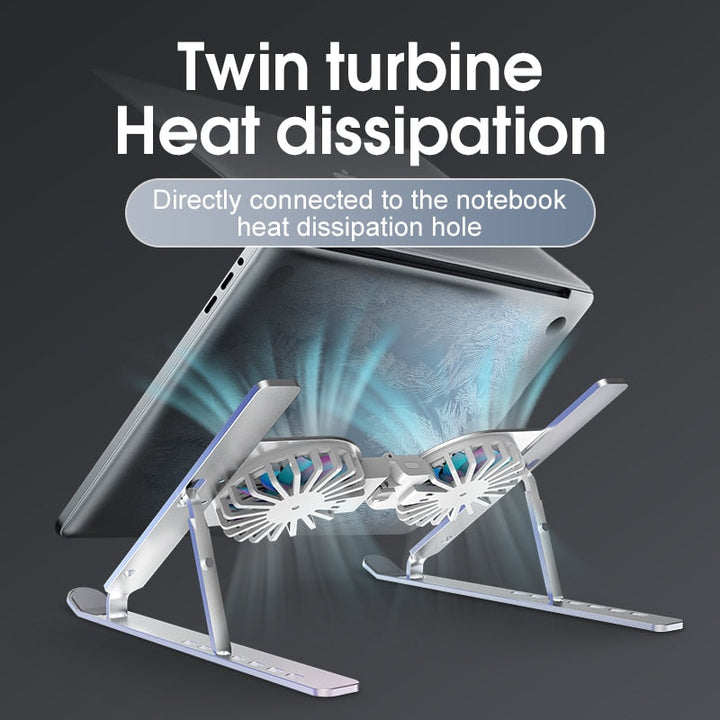 Lisslune | Cooling Fan Laptop Stand