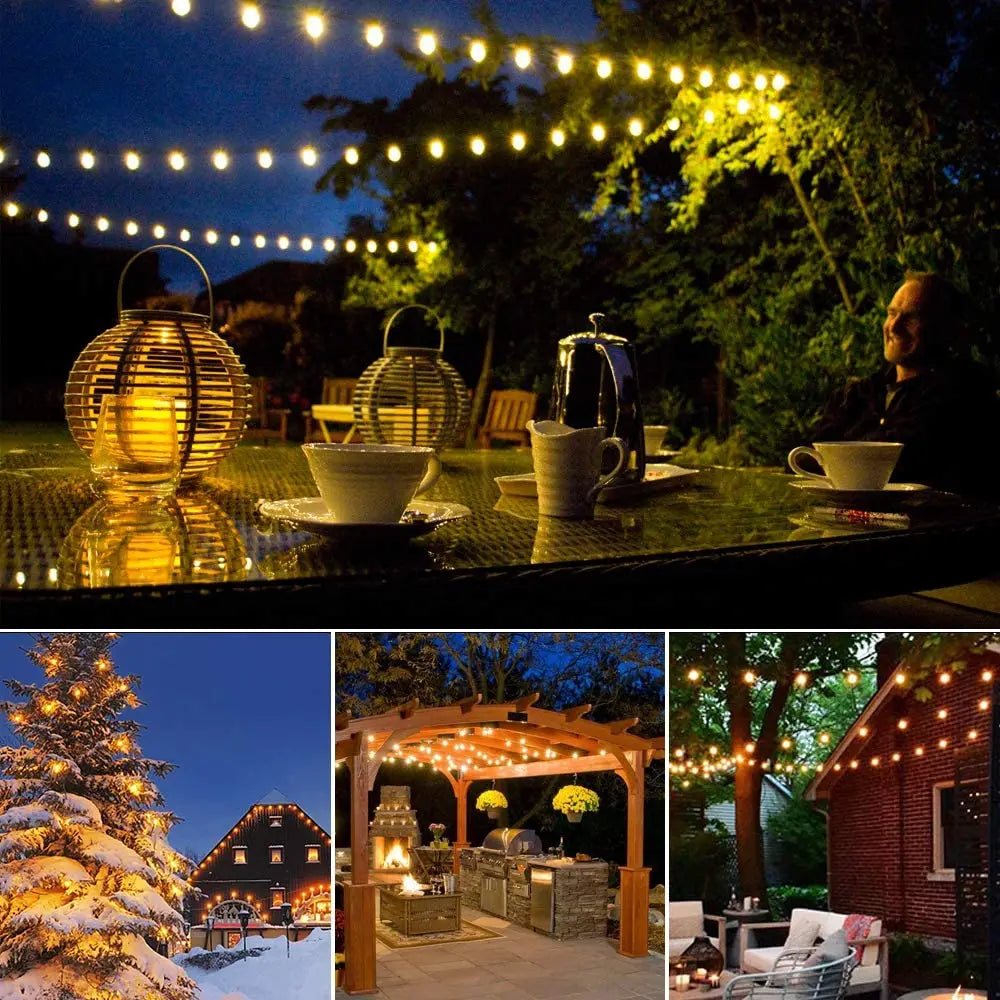 Lisslune | Elegant Solar Bulb String Lights