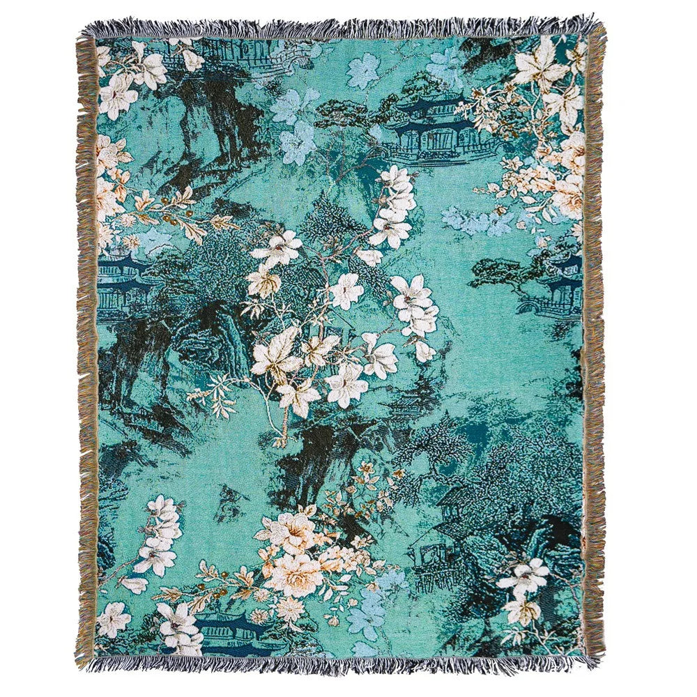 Lisslune | Serenity Tapestry Throw Blanket