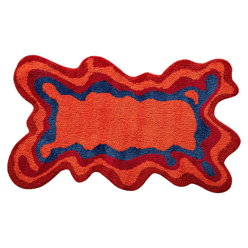 Lisslune | GrooveNest Woven Retro Carpet