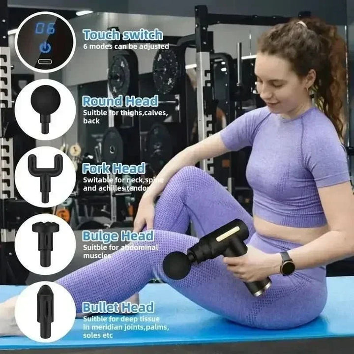Lisslune | Massage gun for targeted muscle relaxation & regeneration