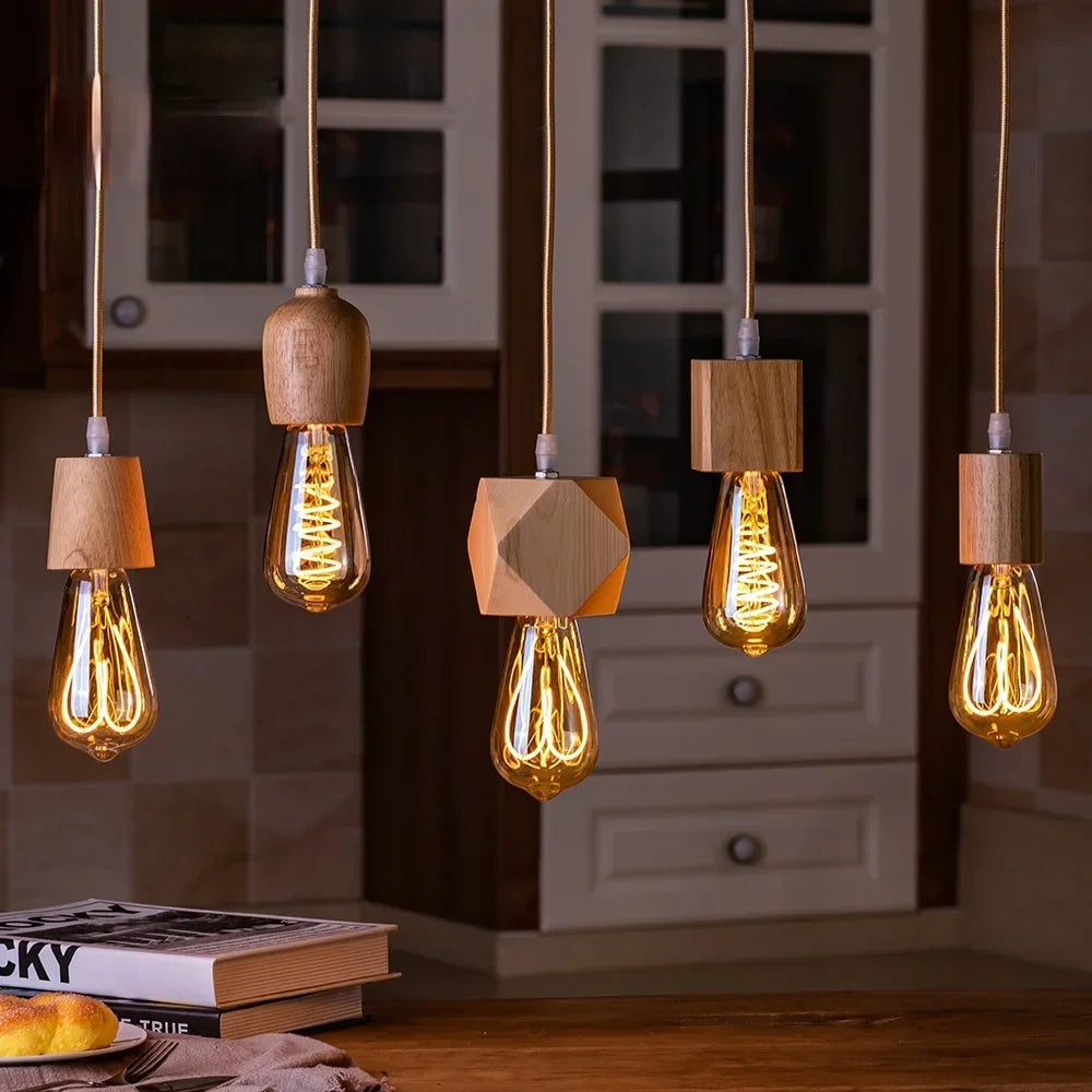 Lisslune | WoodHaven - stylish ceiling light made of wood