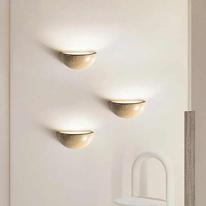 Lisslune | SabiGlow - Organic Rock Wall Light
