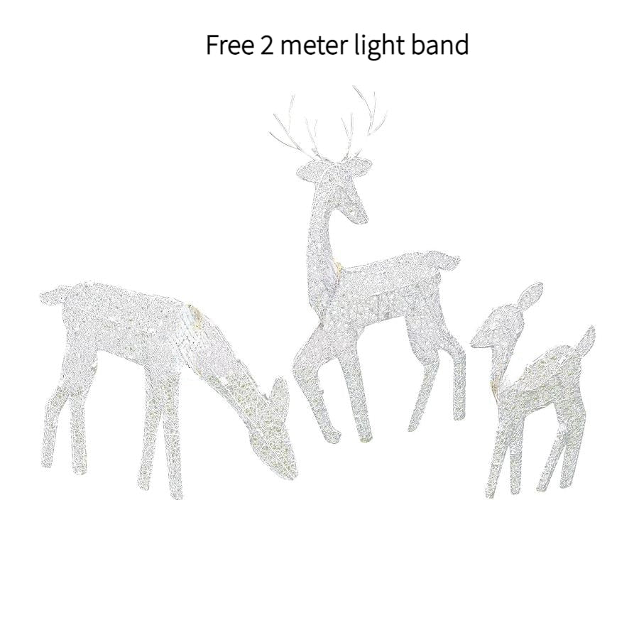 Lisslune | Glowing Reindeer Light Garden Decoration