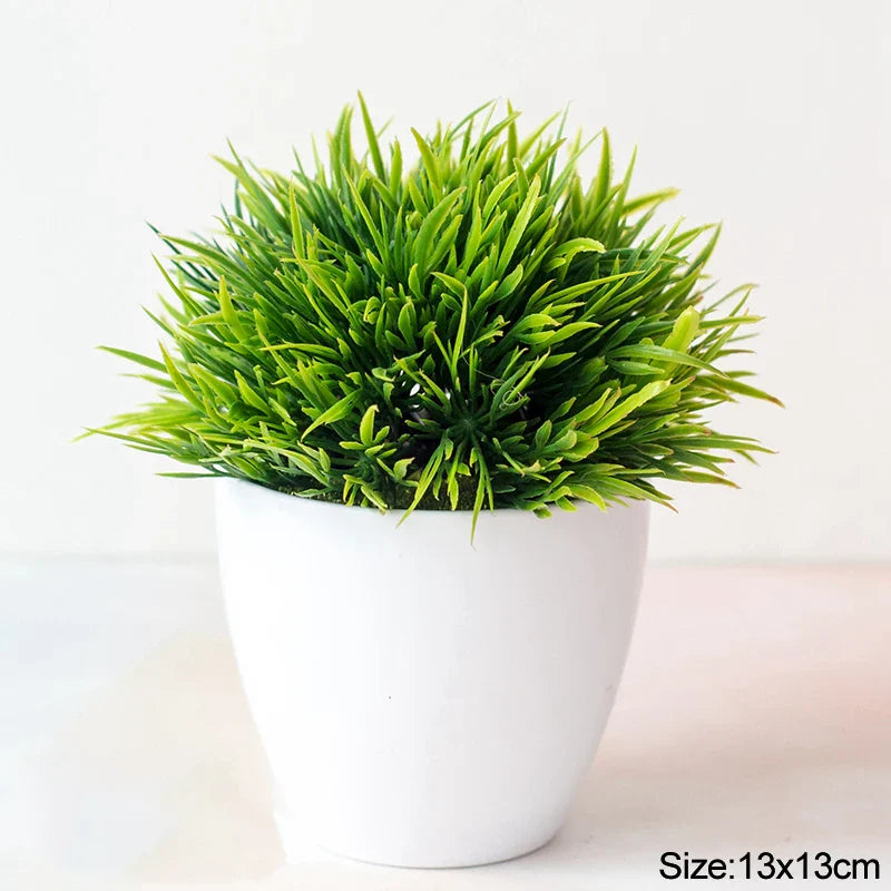 Rynx Artificial Plants Bonsai Small Tree Pot Artificial Plant Flowers Potted Plants Ornaments For Home Room Table Decoration Hotel Garden Decor