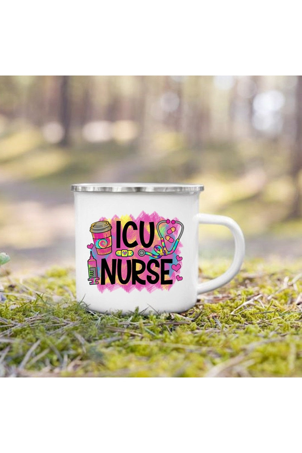 Lisslune | Life Themes Enamel Mug