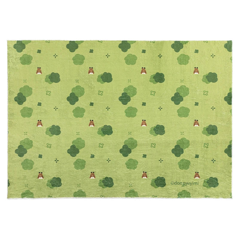 Rynx | Cartoon Funny Carpet Large Area Living Room Rugs Comfortable Soft Bedroom Carpet Children's Room Play Rugs Cute Carpet Tapis Rug
