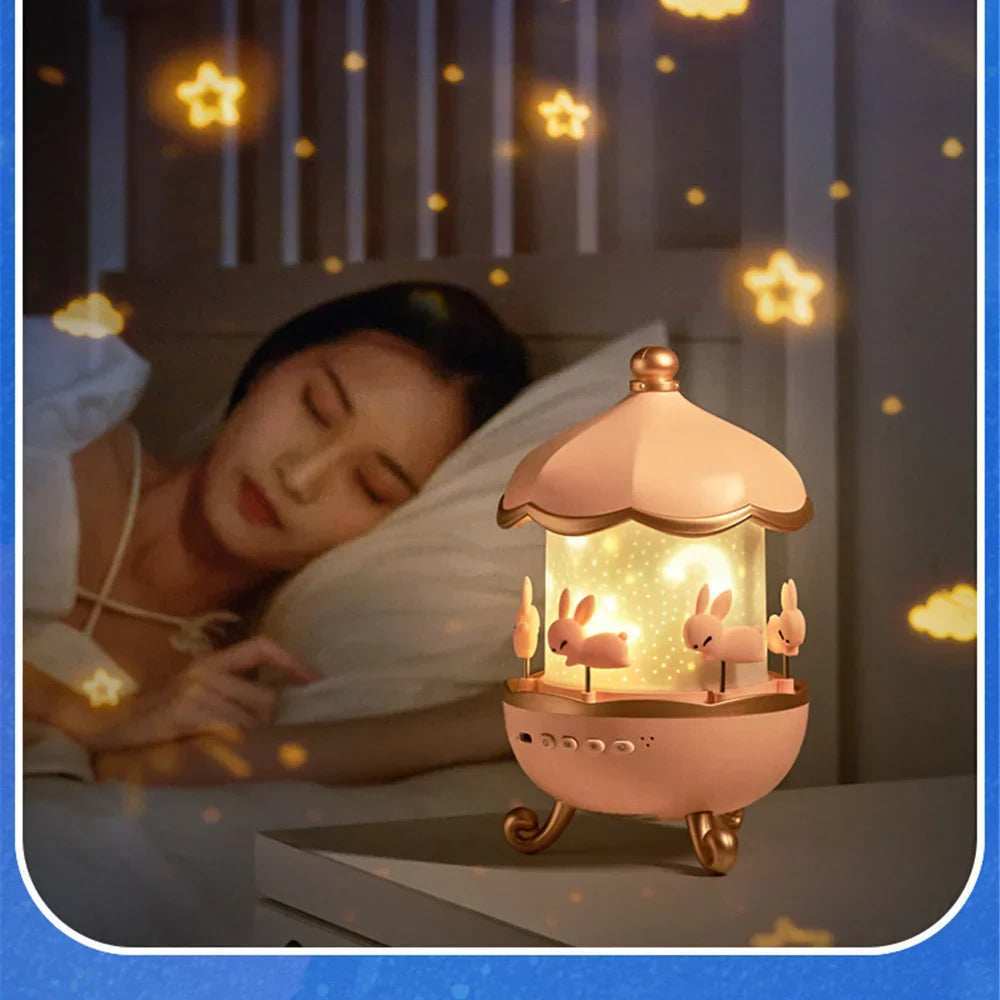 Lisslune | Magical Bunny LED Night Light Projector