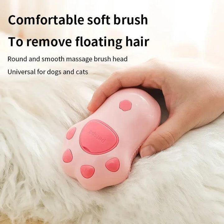 Lisslune | Ultimate 3-in-1 Pet Care Steam Brush and Comb for Cats and Dogs