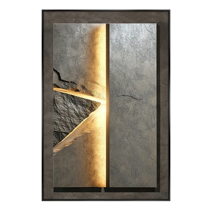 Lisslune | New Rock Texture Led Porcelain Wall Lamp