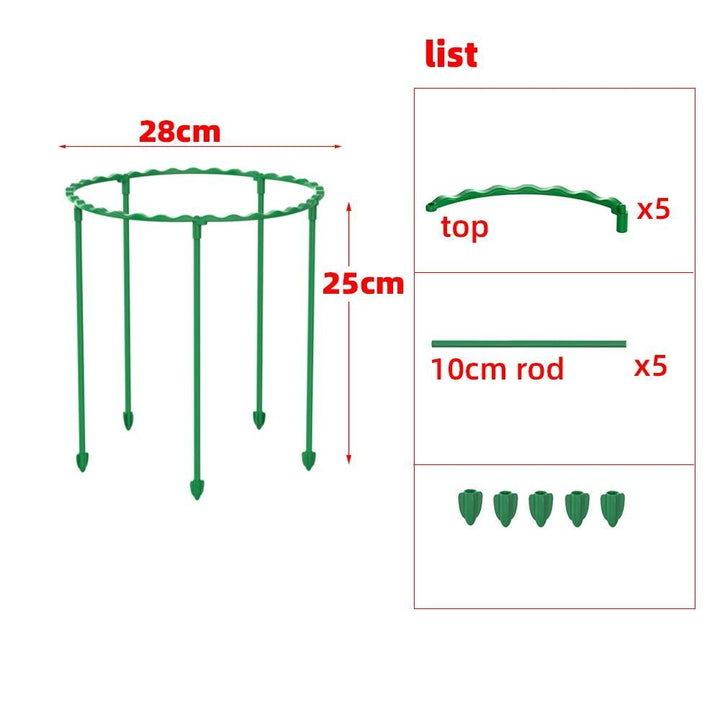 Lisslune | Versatile Plant Support Stake: Essential Tool for Flourishing Gardens and Greenhouses