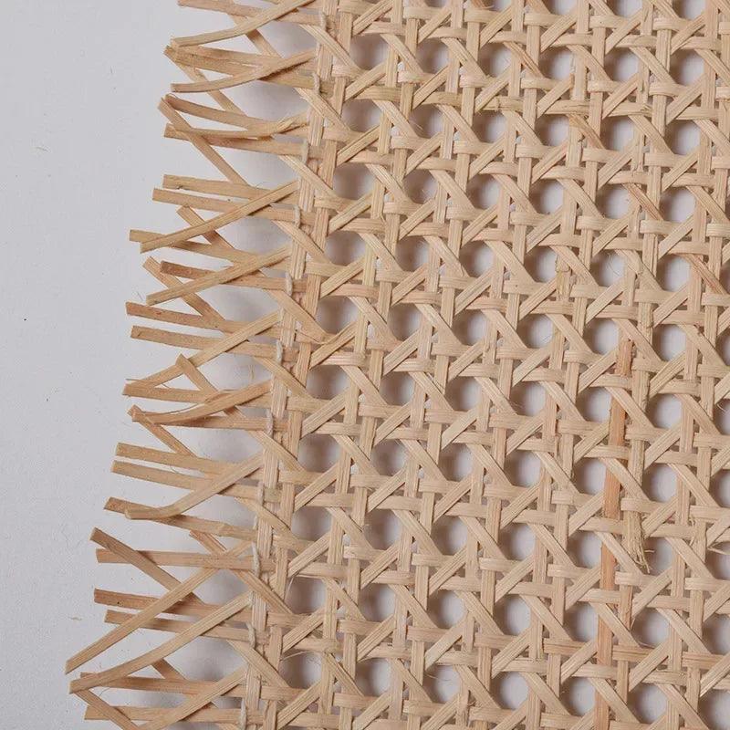 Lisslune | Indonesian Plastic Rattan Weaving Roll for Furniture Makeover - 35-50 cm wide Ideal for Chairs, Cabinets, and Tables
