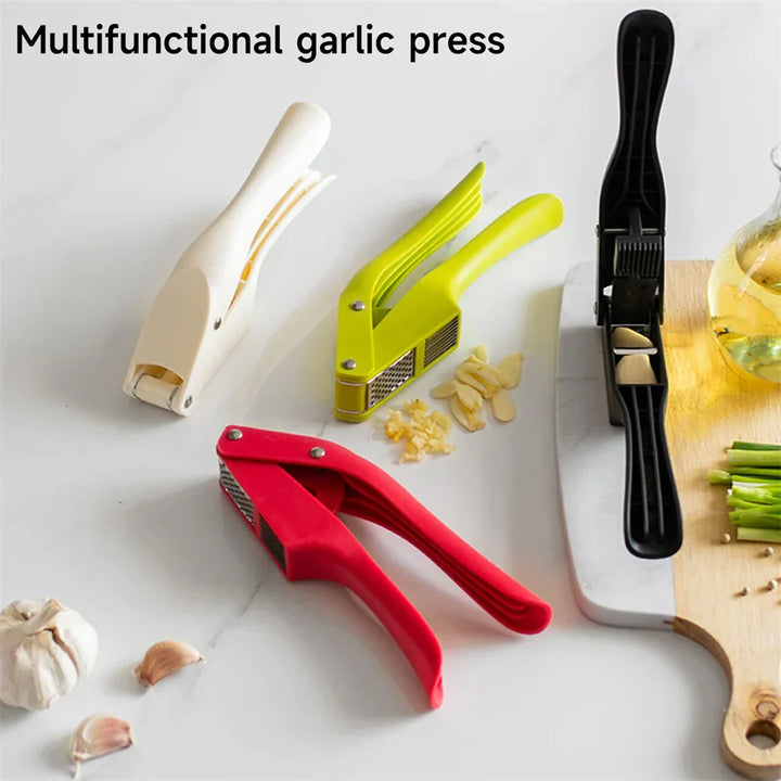 Lisslune | 2in1 Garlic Crusher Slicing Kitchen Gadget