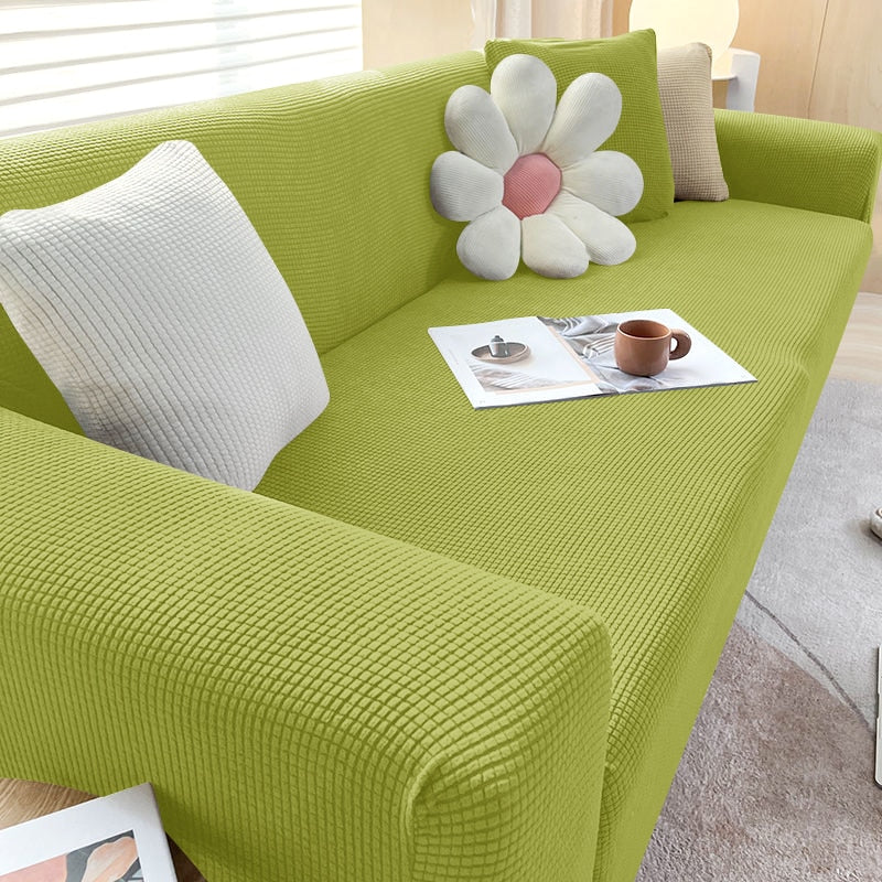 Lisslune | FlexiCover Elastic Sofa Cover – Protection Cover for Corner Sofas and Standard Sofas